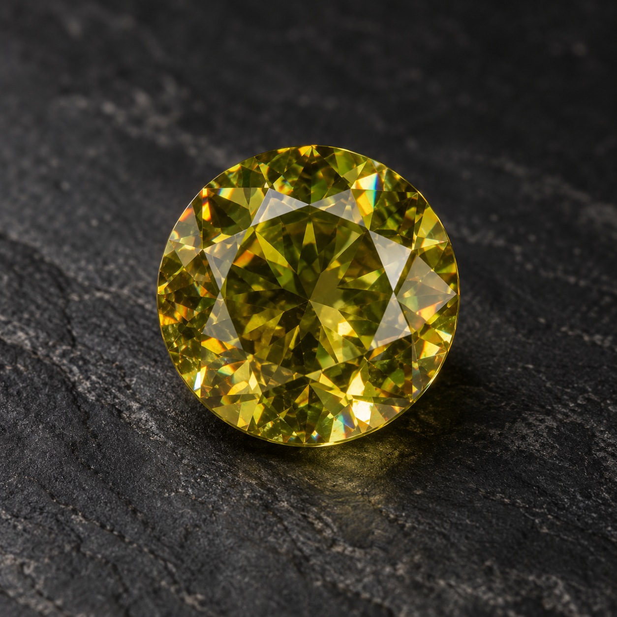 Photorealistic AI-generated study of Sphene · Titanite